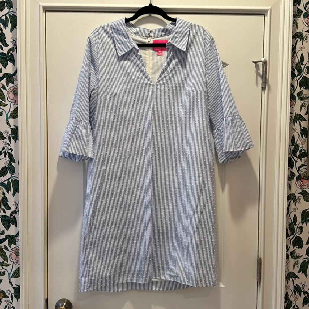 Lilly Pulitzer Ginger Tunic Shirtdress NWOT 16